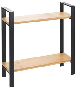 WENKO 53029100 - Mensola LOU 32x33 cm nero/marrone