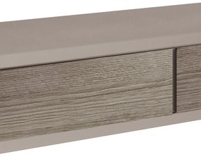 Mensola a muro Domino rettangolare in mdf L 88.2 x H 13.4 x P 20 cm