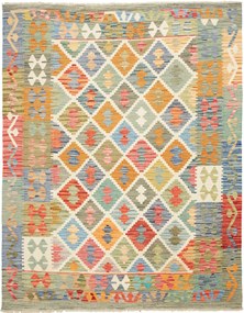 Kilim Tappeto 150x190 (Pakistan) Tessuto A Mano
