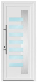 Portoncino d'ingresso 20022 bianco L 90 x H 210 cm apertura destra