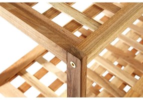 Scarpiera di colore naturale in noce massiccio – Premier Housewares