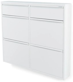 Scarpiera bianca in metallo Billy - Spinder Design