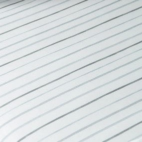 Lenzuolo con angoli per bambini bianco in cotone per letto singolo 90x190 cm Stars – Bianca