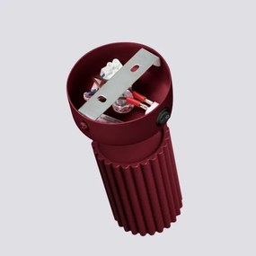 Brilagi - Faretto da parete CRESTO 1xGU10/10W/230V borgogna