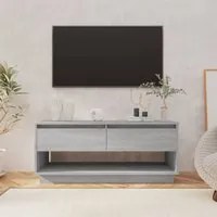 Mobile TV Grigio Sonoma 102x41x44 cm in Truciolato 812973