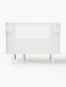 Lettino per bambini allungabile in legno di betulla Baby & Jr., 70 x 110/150 cm
