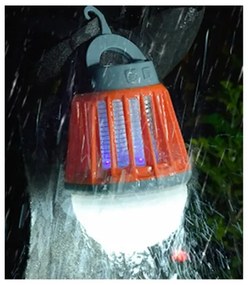 Extol - Lampada portatile a LED con trappola per insetti LED/3W/2000 mAh/3,7V IPX6