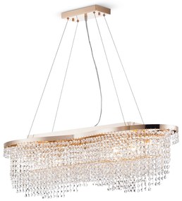 Maytoni | Toils Lampadario moderni Diamant Crystal Oro