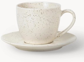 Tazza con piattino fatti a mano Nordic Vanilla