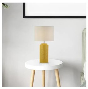 Searchlight EU60062OC - Lampada da tavolo CHARLESTON 1xE27/10W/230V ceramiche