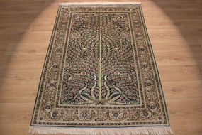Hereke Tappeto orientale 180x130 (Cina) Annodato A Mano