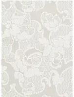 Florale Tapete Deauville von Isidore Leroy - Gris falaise