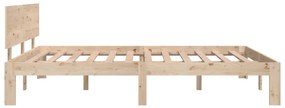 Giroletto in legno massello di pino 140x190 cm