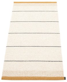 Tappeto da interno/esterno giallo ocra/color crema 60x125 cm Belle Ochre – Pappelina