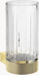 Porta spazzolini da parete in vetro Club