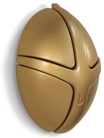 Gancio da parete dorato in plastica Tick – Spinder Design