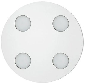 Plafoniera design Phanteon 4 x GX53 bianco 3 cm