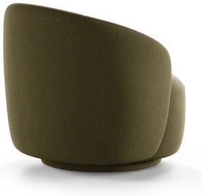 Poltrona verde girevole Letizia – Micadoni