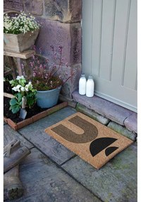 Zerbino in fibre di cocco 40x60 cm Half Moon – Artsy Doormats