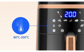 Aigostar - Friggitrice a d'aria 7l 1900W/230V