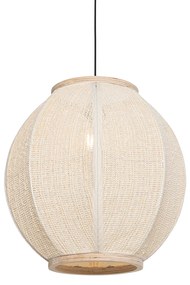 Lampada a sospensione orientale naturale 46 cm - Rob