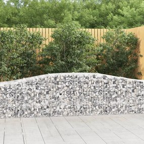 Cesti Gabbioni Ad Arco 8 Pz 400x50x60/80 Cm Ferro Zincato /