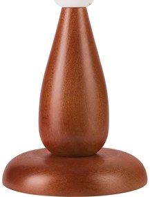 Lampada da tavolo PERA 1xE27/60W/230V marrone/faggio