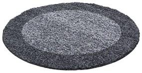 Tappeto rotondo grigio ø 200 cm Life - Ayyildiz Carpets