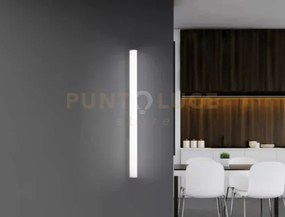 Pirgos lampada tubo cilindrico da parete/soffitto 100 cm bianco in ...