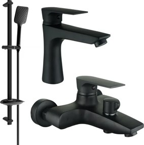 Mexen Axel DB62 set da bagno, nero - 73803DB62-70