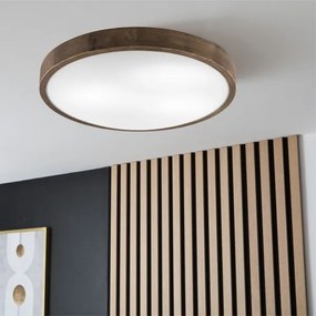 Brilagi - Lampada LED da soffitto CARVALHO SLIM 3xE27/60W/230V noce 47 cm
