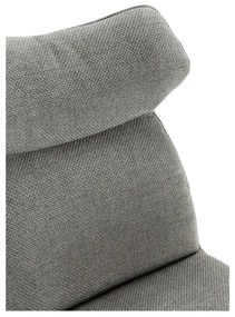 Set di 2 sedie da pranzo grigie Dara - Marckeric