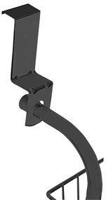 Scarpiera in metallo nero - Wenko