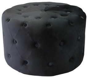 AURA - pouf rotondo in velluto