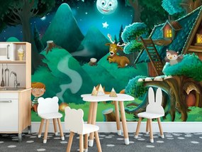 Carta da parati – Foresta fiabesca