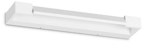 Applique Da Parete Contemporanea Balance Alluminio Bianco Led 12W 3000K Ip20