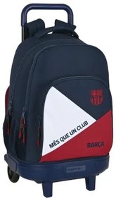 Trolley per la Scuola F.C. Barcelona Corporativa Azzurro Rosso Granato (33 x 45 x 22 cm)