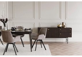 Set di sedie da pranzo beige in imbottito 2 pz Norwell – Rowico