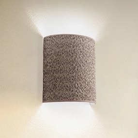 Euluna Applique Boucle in tessuto, cappuccino
