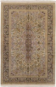 Cashmere Silk Tappeto 190 x 270 (Indian) Annodato A Mano