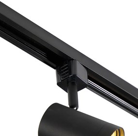 Sistema a binario intelligente nero monofase 10 luci incl. Wifi GU10 - Jeana