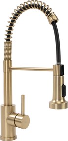 Rubinetto da cucina REA Colin Brush Gold