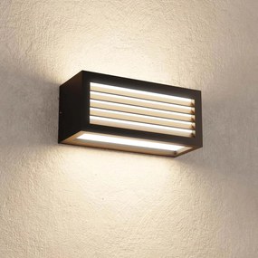 Applique Line Design - E27 Nera per Esterni IP65 Antiabbagliamento