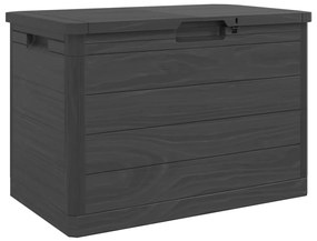 Contenitore cuscini antracite 77,5x44,5x53 cm in polipropilene