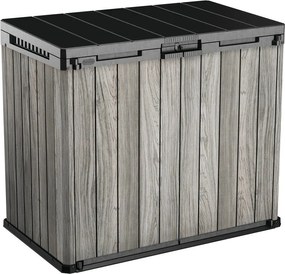 Contenitore da giardino grigio in plastica Deco – Keter