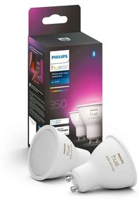 Philips Hue Bianco & Color 6W Bluetooth GU10 Lampadina 2 pz. - Philips Hue