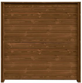 Pannello componibile Thermowood marrone chiaro in legno H 178.4 x L 178.6 cm