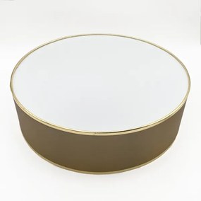 Lampada da soffitto SIRJA 2xE27/15W/230V Ø 45 cm marrone/oro