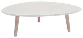 Tavolino in legno di frassino bianco Contrast Pick - Ragaba