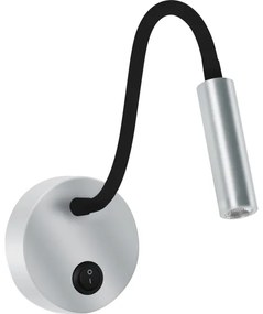 Brilagi - LED Lampada flessibile da muro MAYA LED/3W/230V 4000K argento